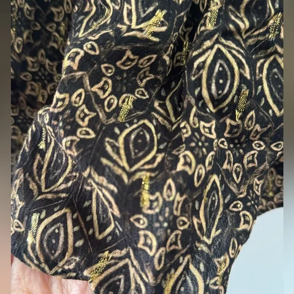 Zara metallic yarn mini skirt - Picture 2 of 3